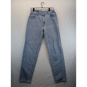VTG Levi's 550 Relaxed Fit Tapered Leg Light Wash Jeans Womens Size 12 Reg L
